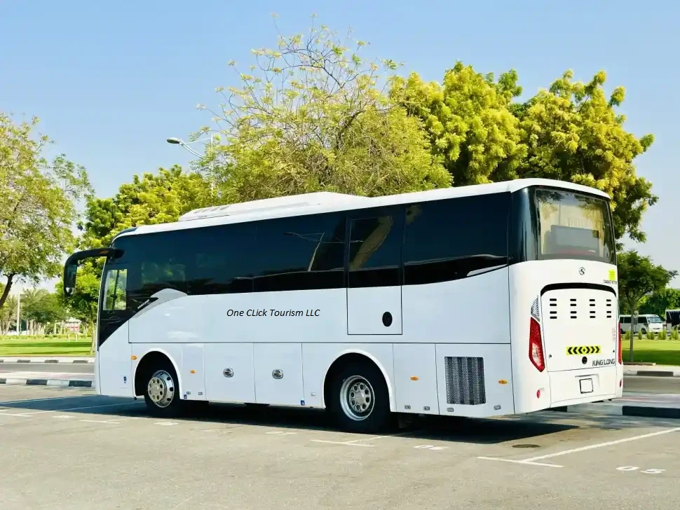 35-seater-tour-bus-rental-dubai-rear-angle