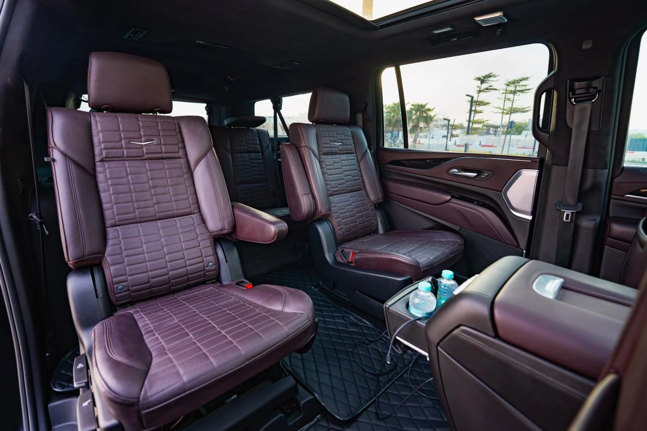 cadillac-escalade-rental-dubai-black-suv-rear-side