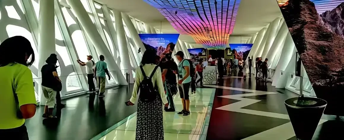 Dubai Frame glass floor experience during day Dubai city tour