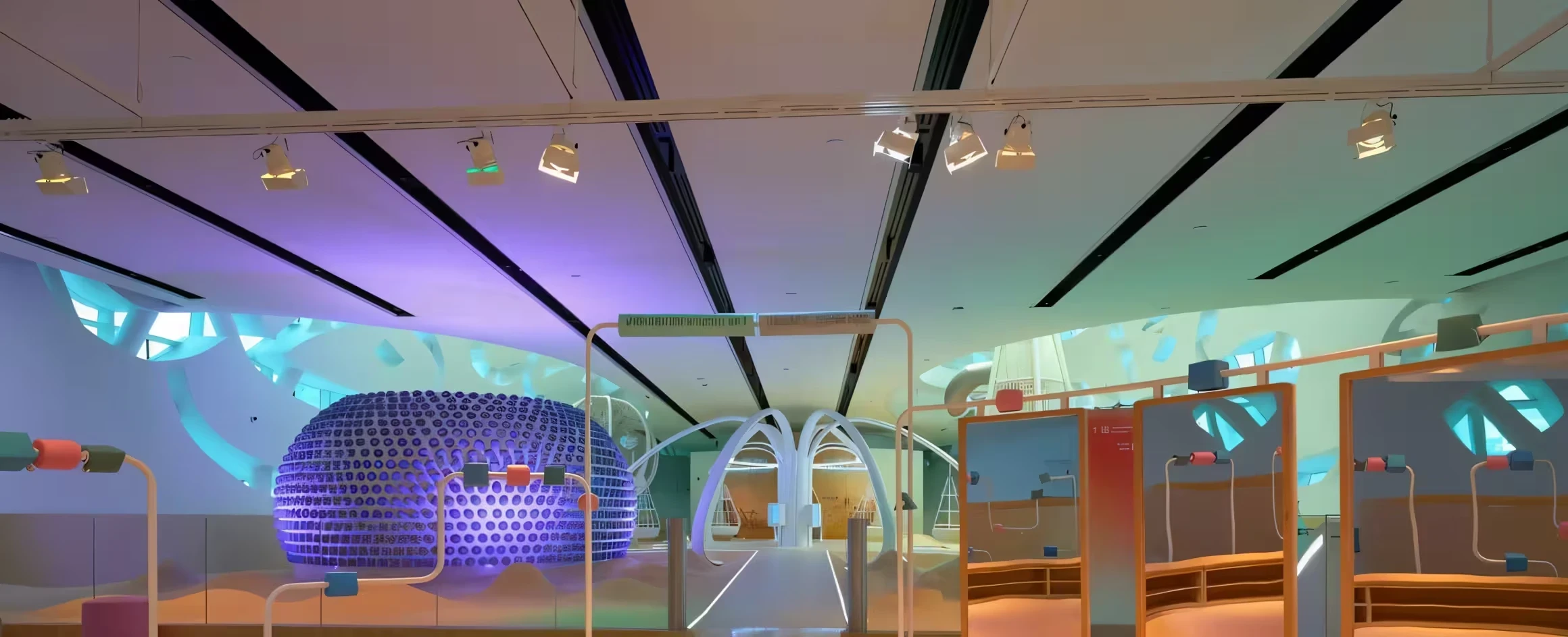 Iconic portal-shaped design of the Museum of the Future Dubai