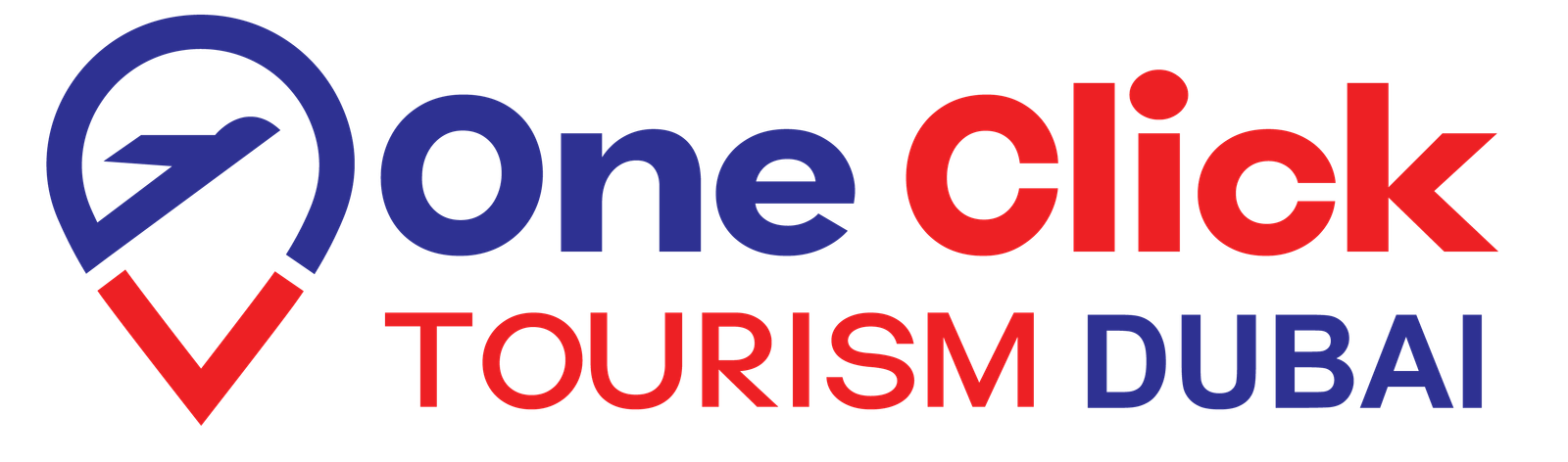 One Click Tourism LLC logo – Your Gateway to Dubai Adventures